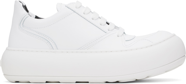 Photo: Moschino White Ollie Sneakers