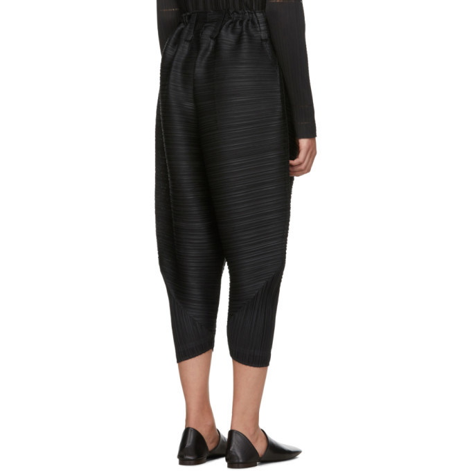 Thicker Bounce Pants in Black by Pleats Please Issey Miyake – Idlewild