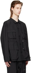 meanswhile Black Paper Touch Jacket