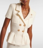 Self-Portrait Knitted midi dress