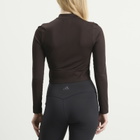 Adidas Women's Knit Jacket in Aurora Coffee