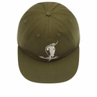 Maharishi Men's Year Of The Snake 6 Panel Cap in Olive 