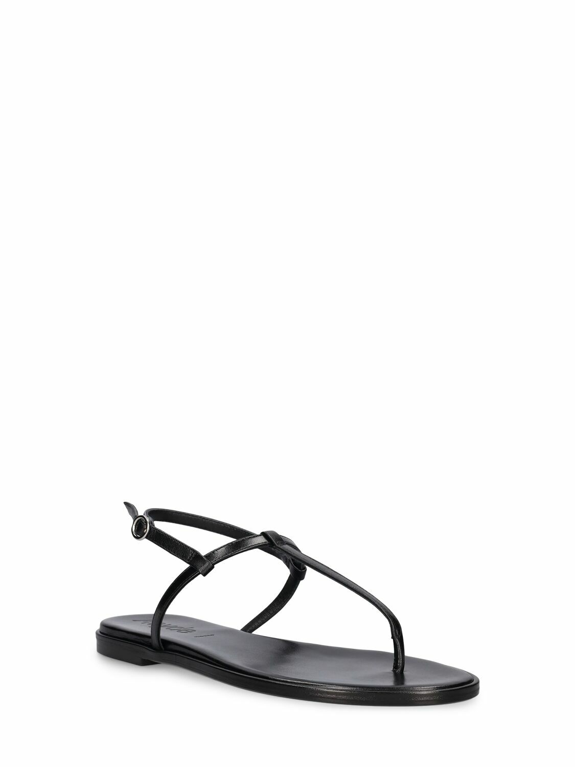 AEYDE 10mm Nala Nappa Leather Flat Sandals Aeyde