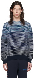 Missoni Blue Cotton Sweater