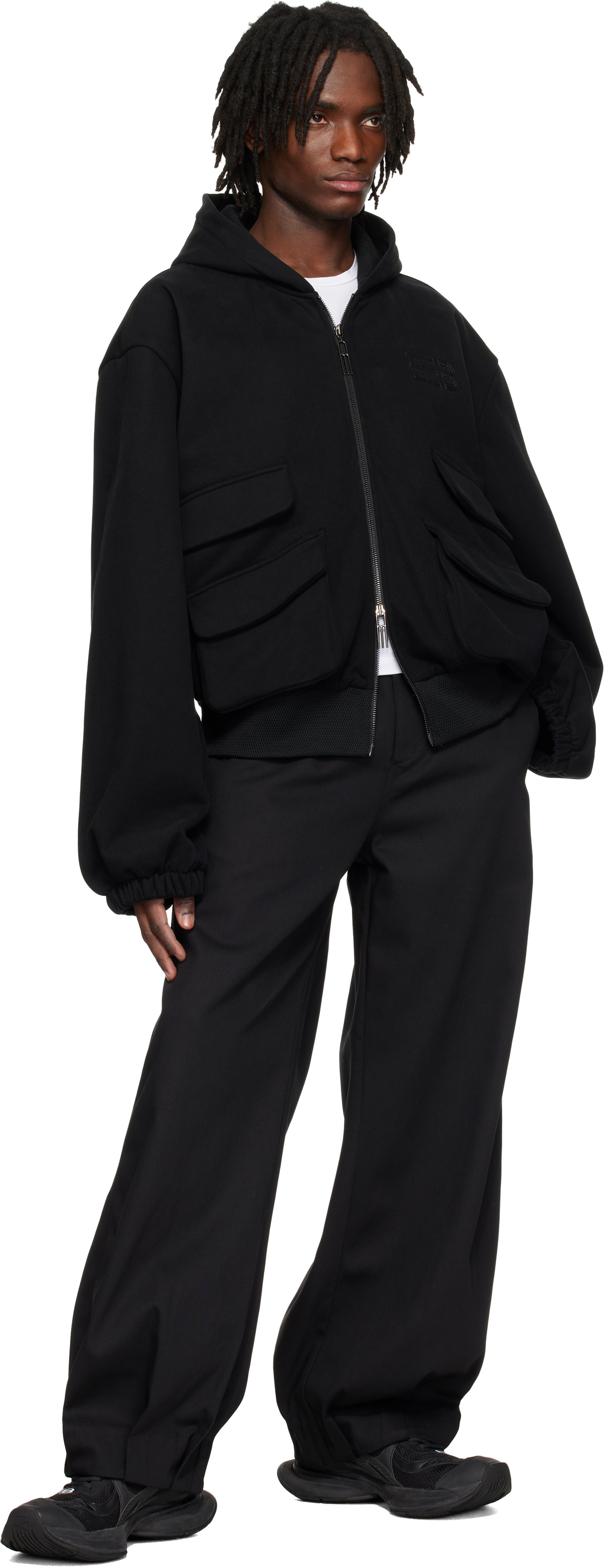 NAMESAKE Black Astro Jogger Track Pants