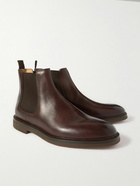 Brunello Cucinelli - Leather Chelsea Boots - Brown