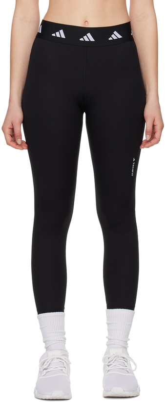 Photo: adidas Originals Black Cropped Leggings