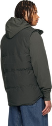 Canada Goose Gray 'Black Label' Garson Down Vest