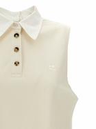 Courrèges sangle Sleeveless Polo Shirt