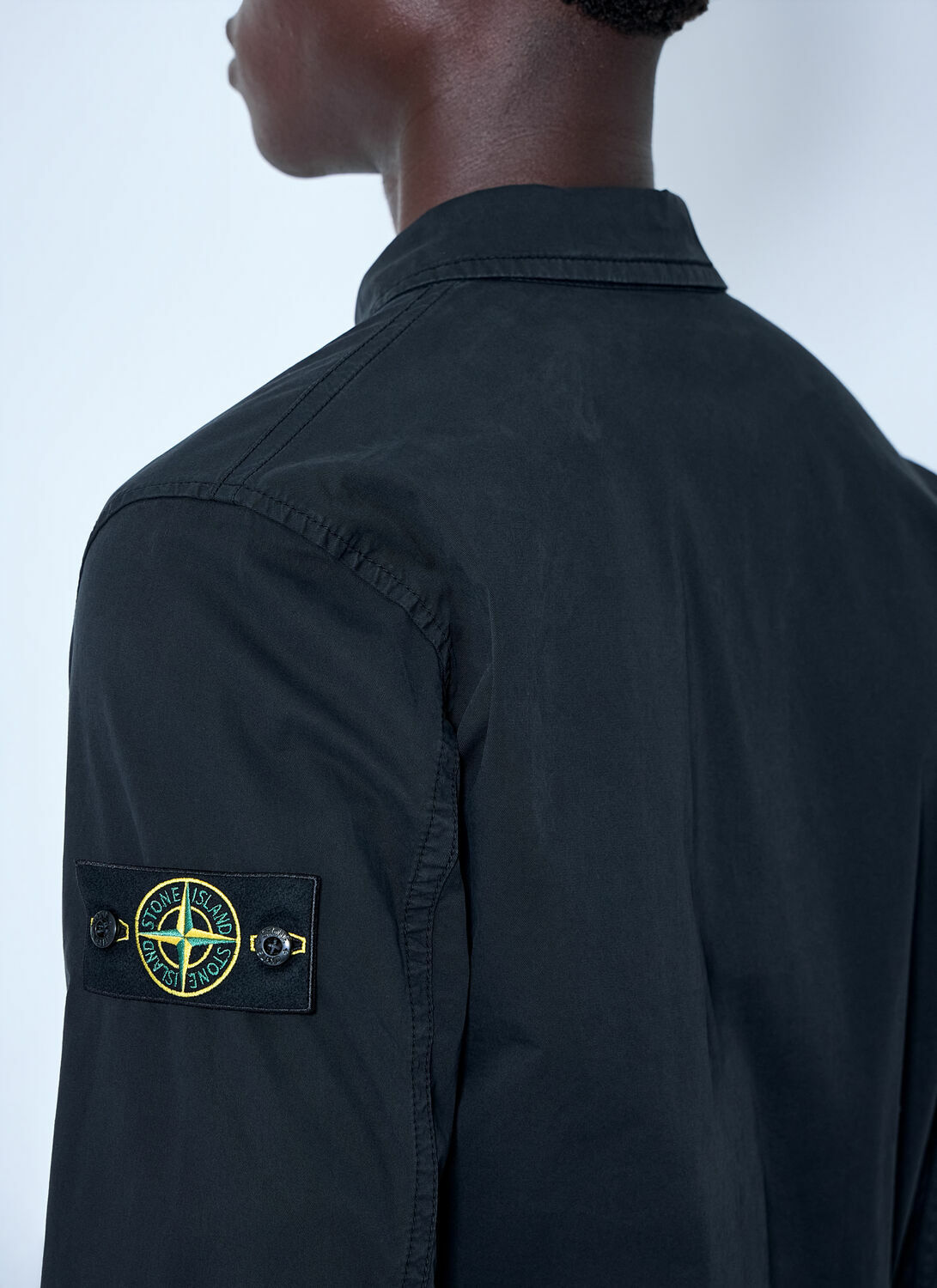 Stone Island Button-Down Cotton Shirt
