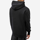 AMI Paris Men's Tonal Heart Hoodie in Wool Tricotine Black