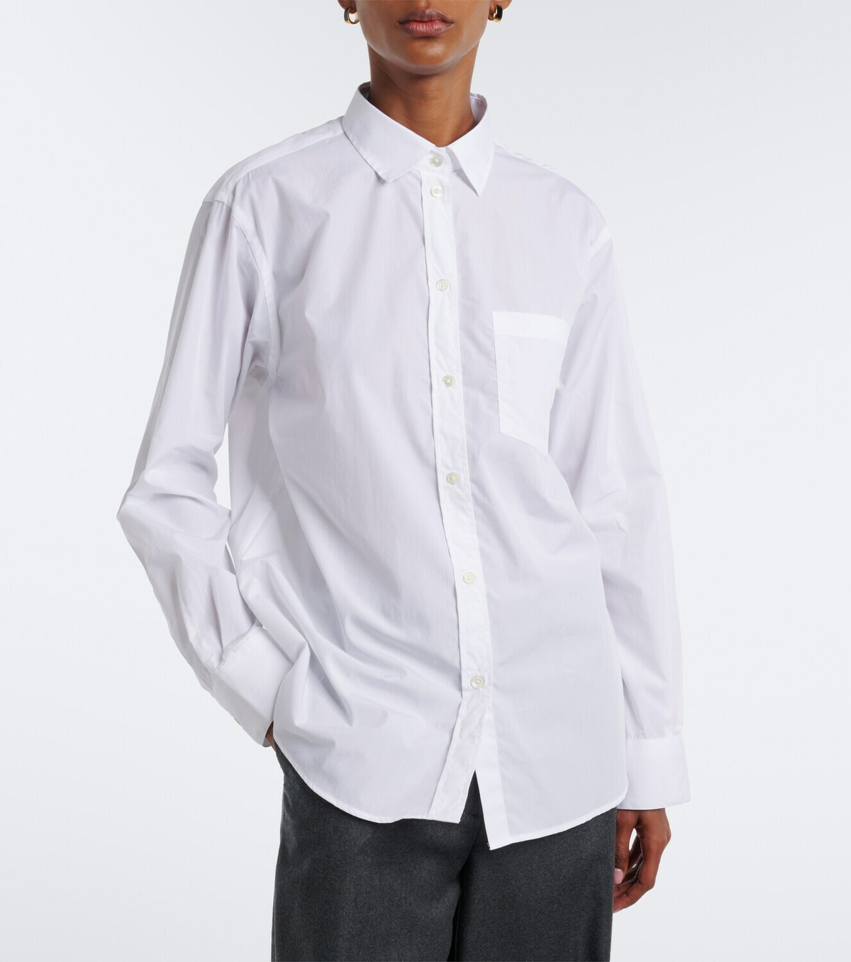 Róhe Cotton poplin shirt