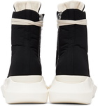 Rick Owens Drkshdw Black Abstract High-Top Sneakers