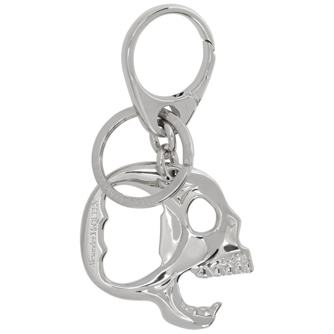 Photo: Alexander McQueen Silver Skull Keychain