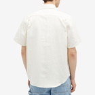 By Parra Men's Yoga Balled Short Sleeve Shirt in Off White