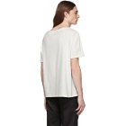 Maison Margiela White Artisanal Full-Length T-Shirt