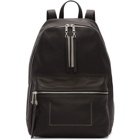 Rick Owens Black Leather Classic Backpack