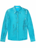 Acne Studios - Siza Sequin-Embellished Voile Shirt - Unknown