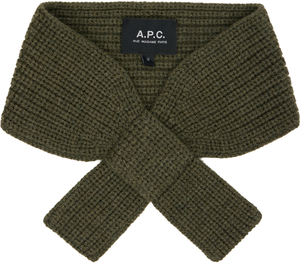 A.P.C. Khaki Luna Scarf
