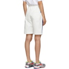 Anton Belinskiy SSENSE Exclusive White Twill Shorts