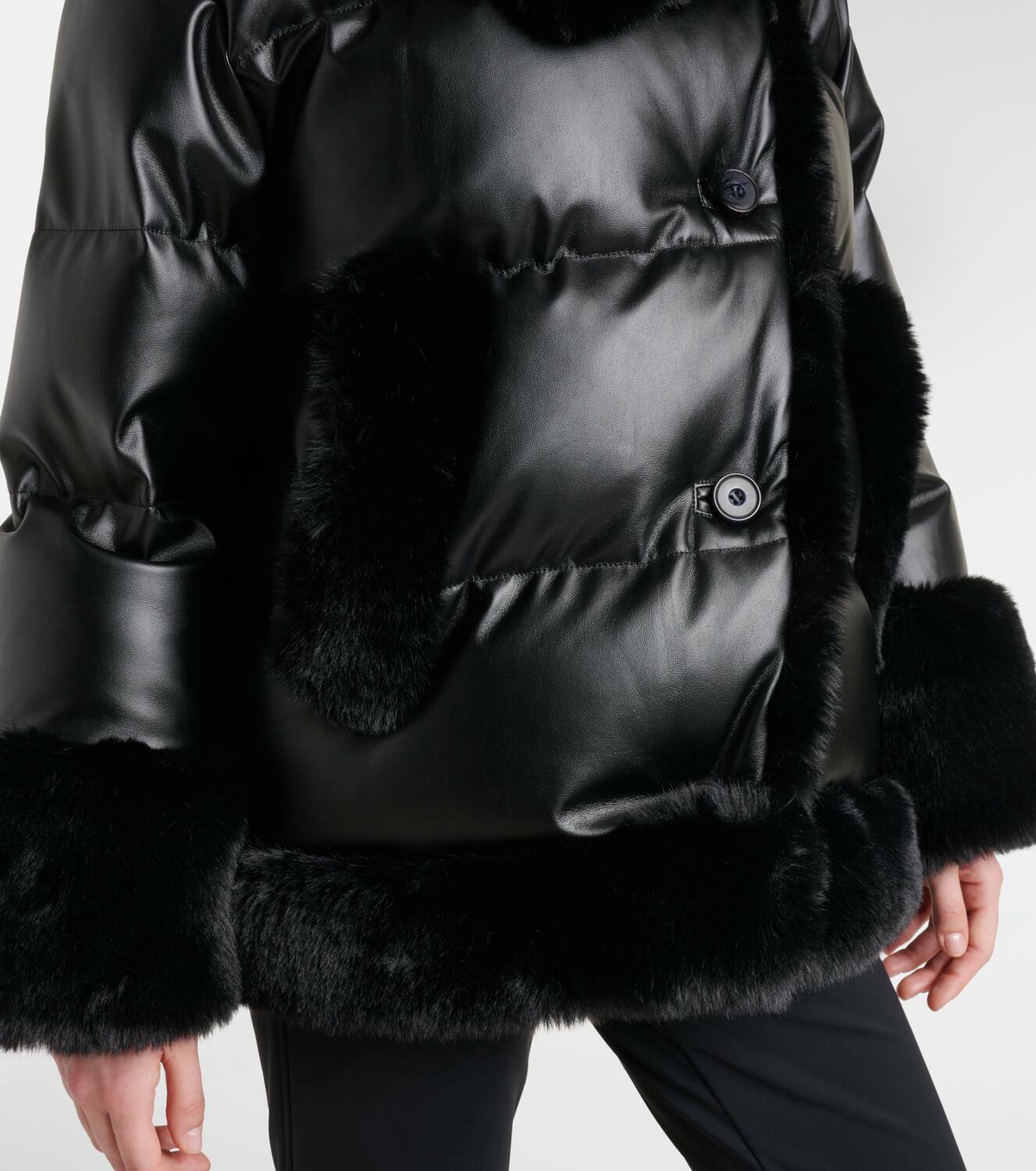 Goldbergh Solange faux fur-trimmed down jacket