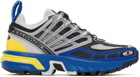 Salomon Gray & Blue Acs Pro Sneakers