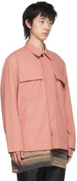 Dries Van Noten Pink Cotton Shirt
