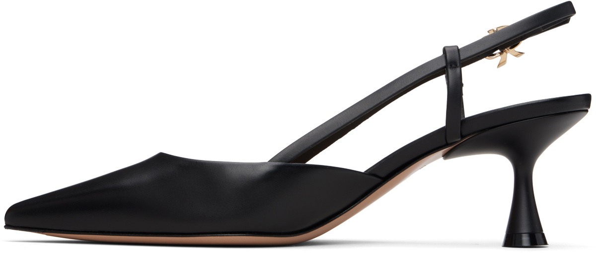 Gianvito Rossi Black Ascent 55 Heels