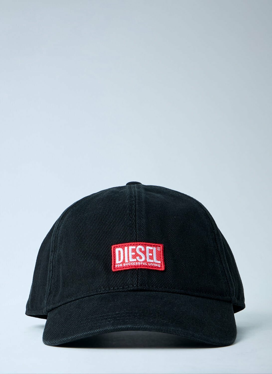 Diesel Logo Motif Baseball Cap