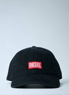 Diesel Logo Motif Baseball Cap