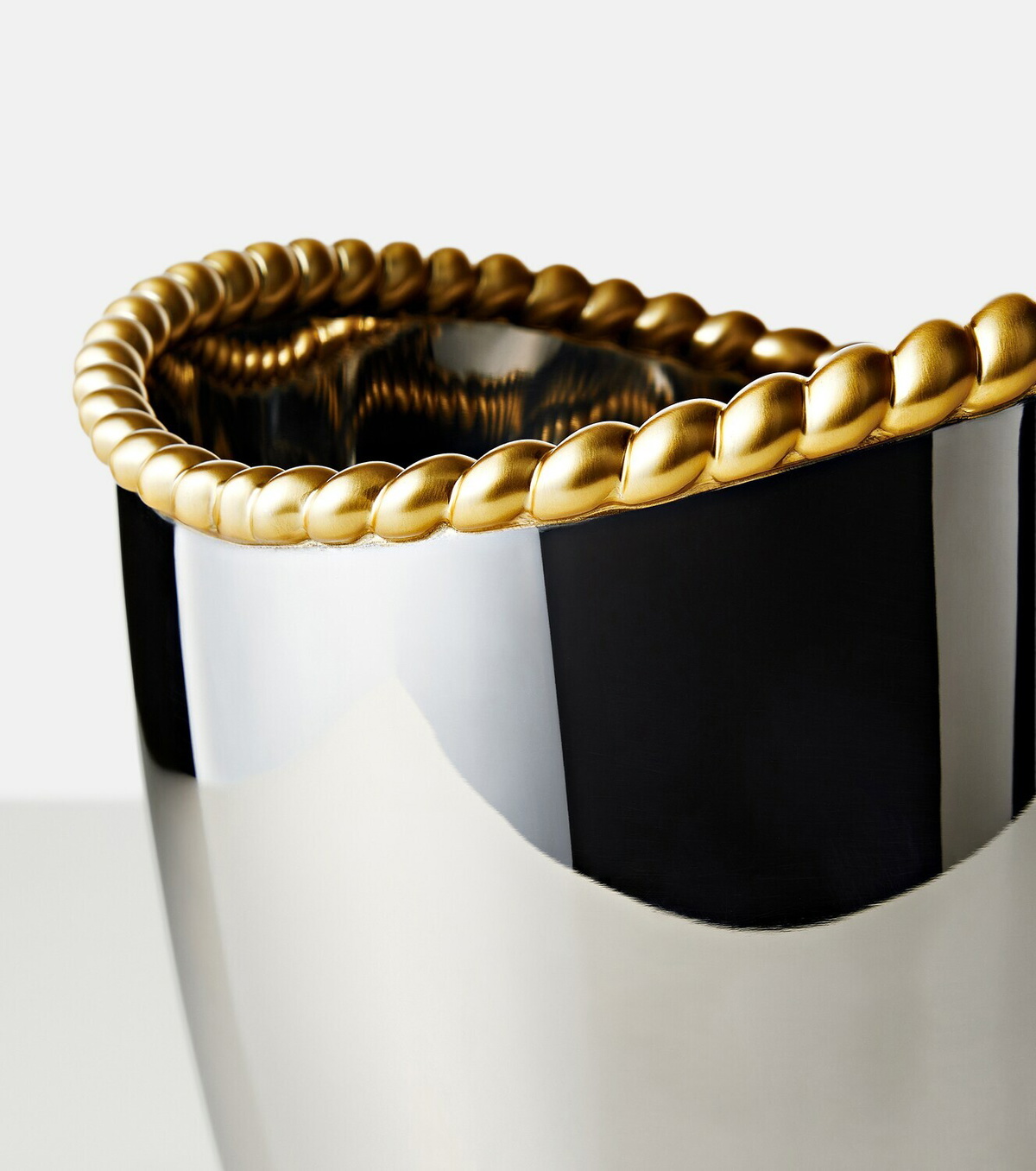 L'Objet x Jessica McCormack stainless steel champagne cooler