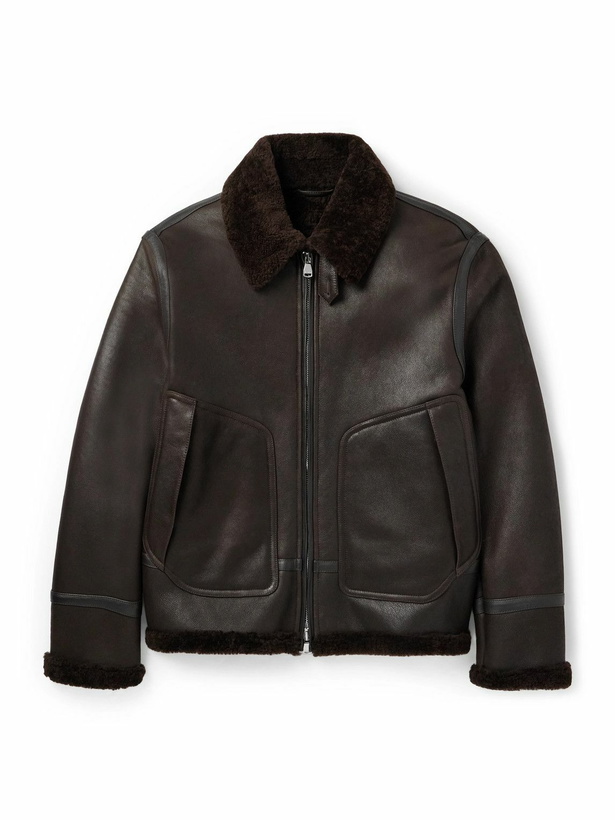 Photo: Valstar - Coburn Shearling Jacket - Brown