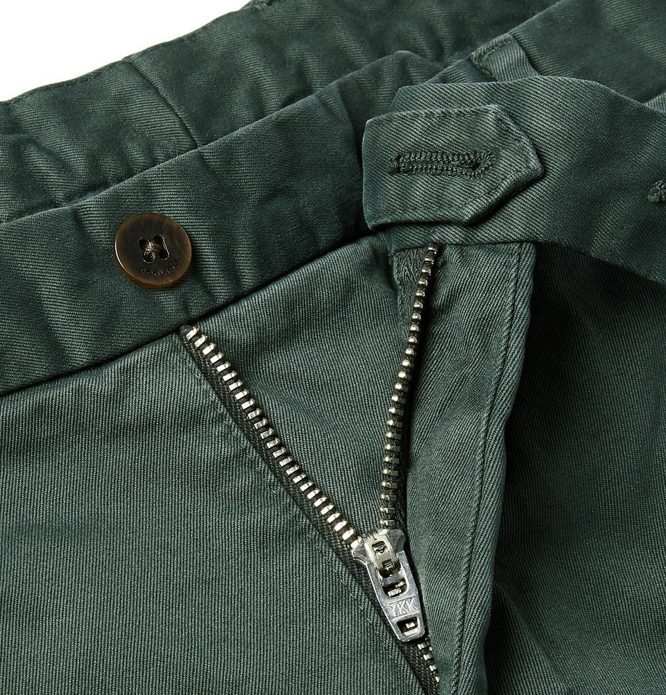 Bottle Green Corduroy Trousers | Men's Country Clothing | Cordings US