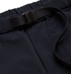 nanamica - Slim-Fit Belted ALPHADRY Suit Trousers - Blue