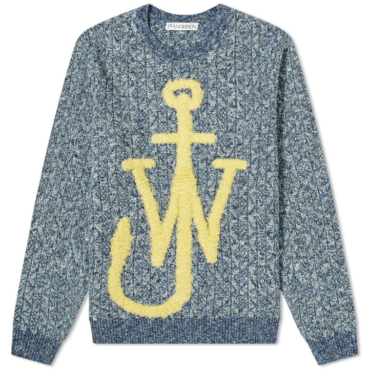 Photo: JW Anderson Textured Anchor Crew Knit