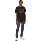 Eastwood Danso Black and Red Graphic T-Shirt