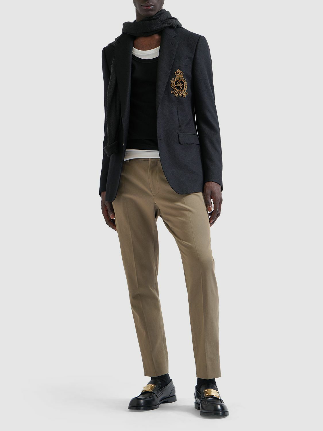 Dolce & Gabbana Green Cashmere Jacket Blazer Jacket main image 0
