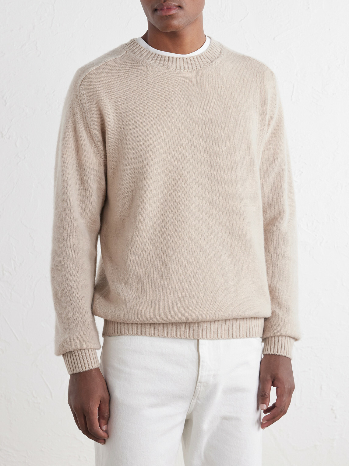 Boglioli - Wool and Cashmere-Blend Sweater - Neutrals