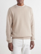 Boglioli - Wool and Cashmere-Blend Sweater - Neutrals