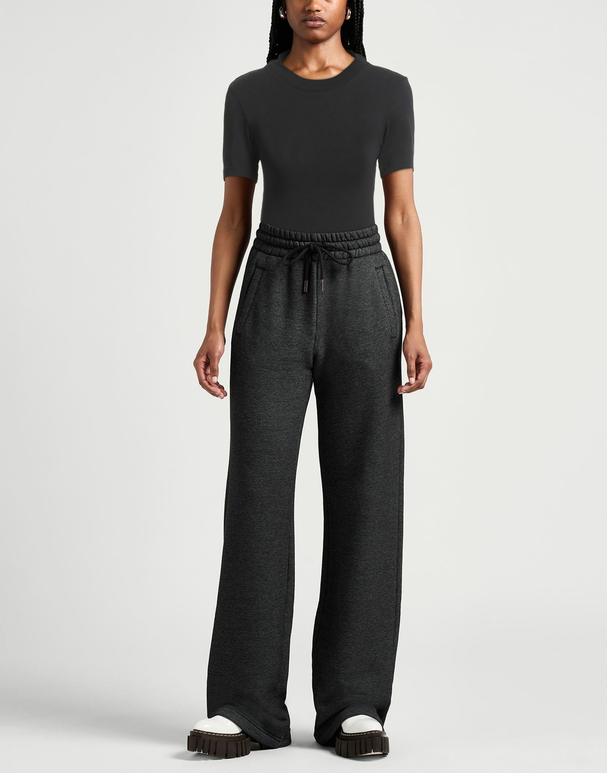 Y/project Womens T-shirt in Black