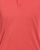 Fedeli Mens Polo shirt in Tomato red