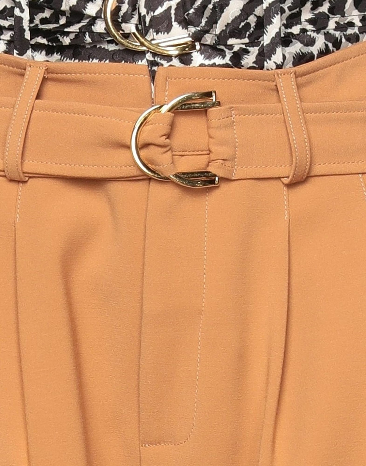 Manila Grace Womens Pants Camel