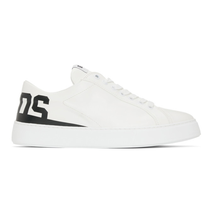 Photo: GCDS White and Black Bucket Sneakers