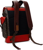 Coach 1941 Brown & Red Hitch Backpack