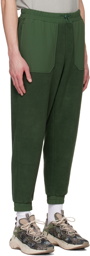 Outdoor Voices Green Paneled Lounge Pants