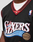 Mitchell & Ness Nba Swingman Jersey Philadelphia 76ers Road 2000 01 Allen Iverson #3 Black - Mens - Jerseys