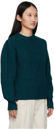 Isabel Marant Etoile Green Merino Pleane Sweater