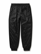 Moncler Genius - adidas Originals Straight-Leg Reversible Logo-Jacquard Shell Down Sweatpants - Black