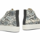 Converse First String Chuck Taylor All Star Sneaker in Silver/Snow White/Black