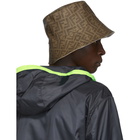 Fendi Brown Forever Fendi Bucket Hat